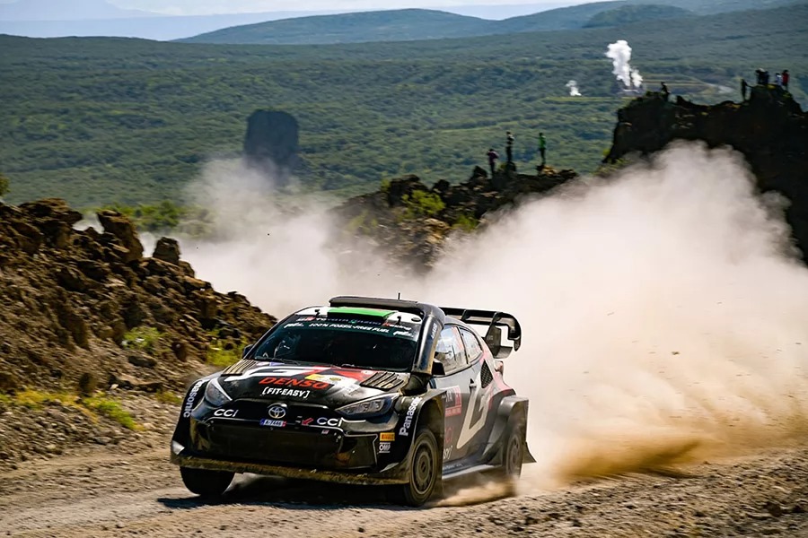 改變車車輛設定後，Elfyn Evans在下午重拾信心追趕時間。