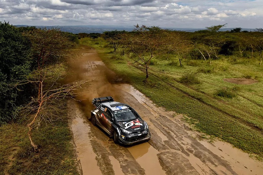 Kalle Rovanperä持續一枝獨秀。