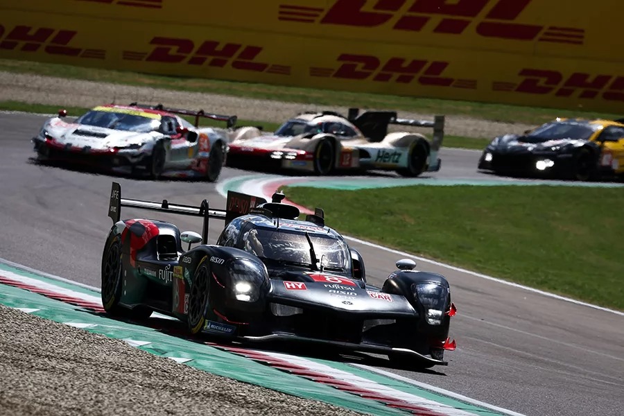 賽事後段因為油料而改採保守策略，以至於8號車未能一起站上頒獎台，以第五名完賽。