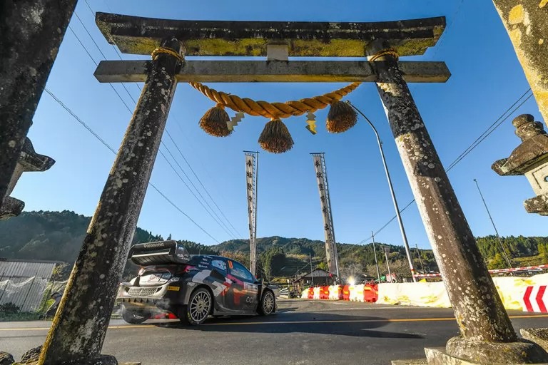 有隊友率先抱回積分，勝田貴元便穩穩完賽，確保周六積分順利入帳